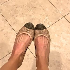 CHANEL Ballerina Slippers - sz 8